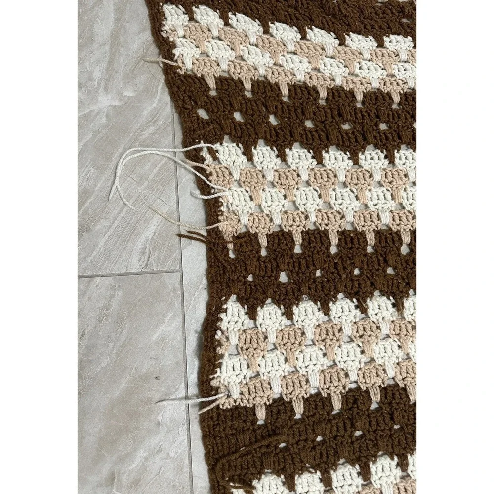 Handmade vintage afghan